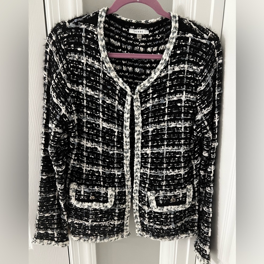 Sioni Sweater Blazer, Size L